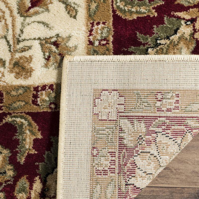 Lyndhurst LNH215 Power Loomed Area Rug - Ivory/Red - 6'x9' - Safavieh