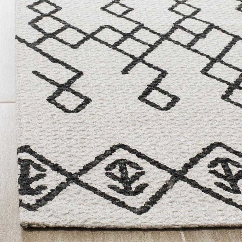 Cedar Brook CDR501 Loomed Indoor Runner Rug - Ivory/Black - 2'3"x6' - Safavieh