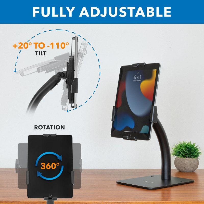 Mount-It! Anti-Theft Tablet Countertop Kiosk Stand