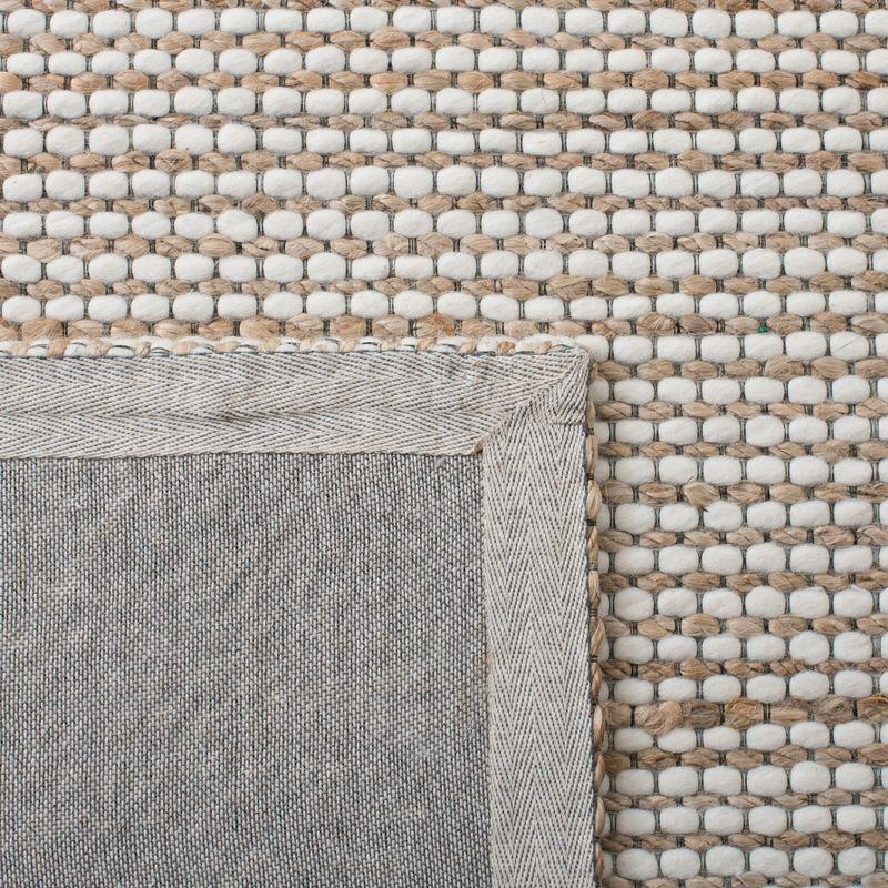 Natural Fiber NFB553 Hand Tufted Runner Rug - Natural/Ivory - 2'3"x9' - Safavieh.
