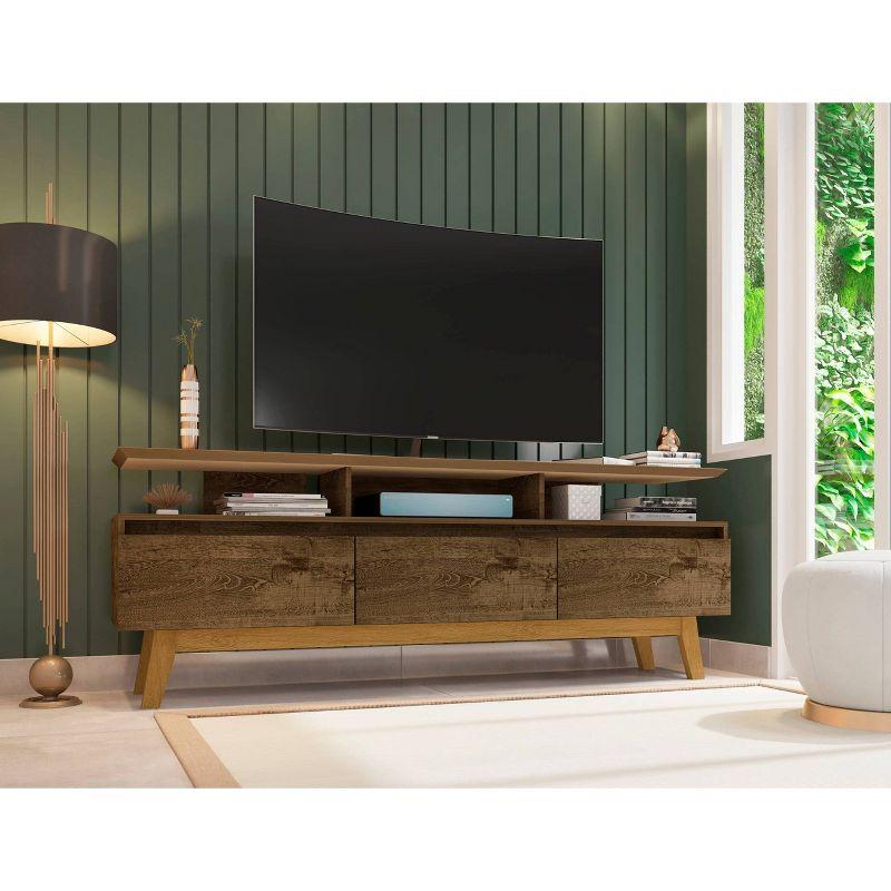 Yonkers TV Stand for TVs up to 65" - Manhattan Comfort