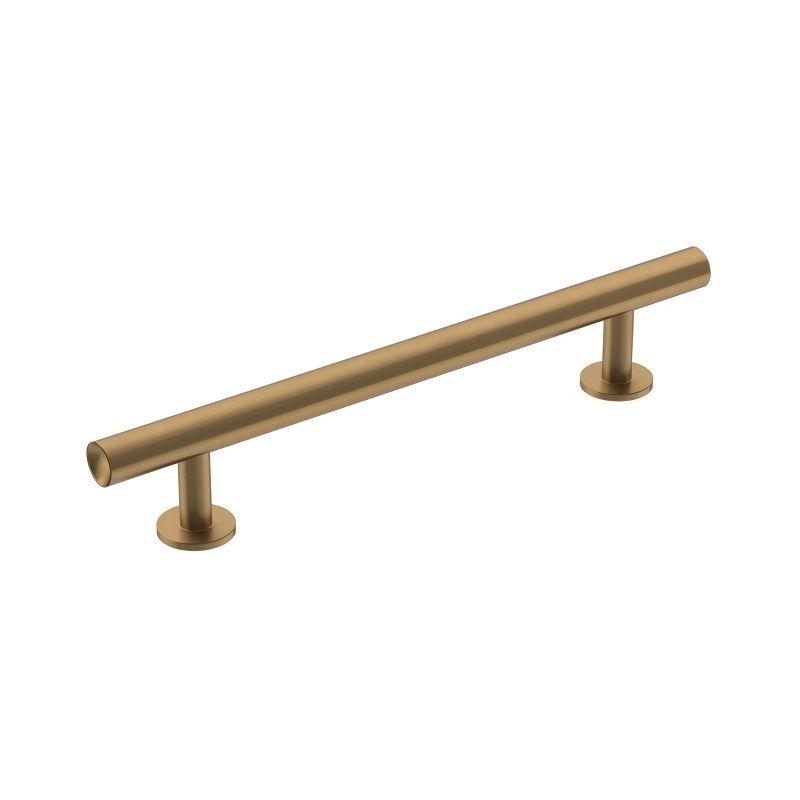 Champagne Bronze Modern Cabinet Drawer Pull with Mounting Hardware