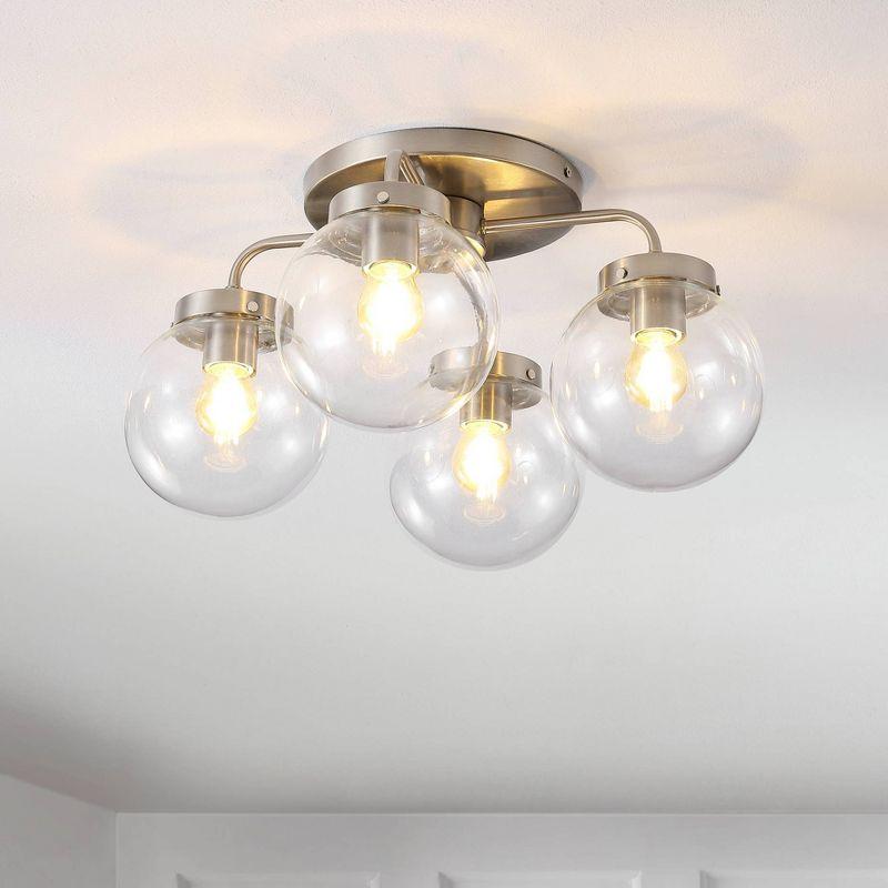 Ailana Glass Semi Flush Mount