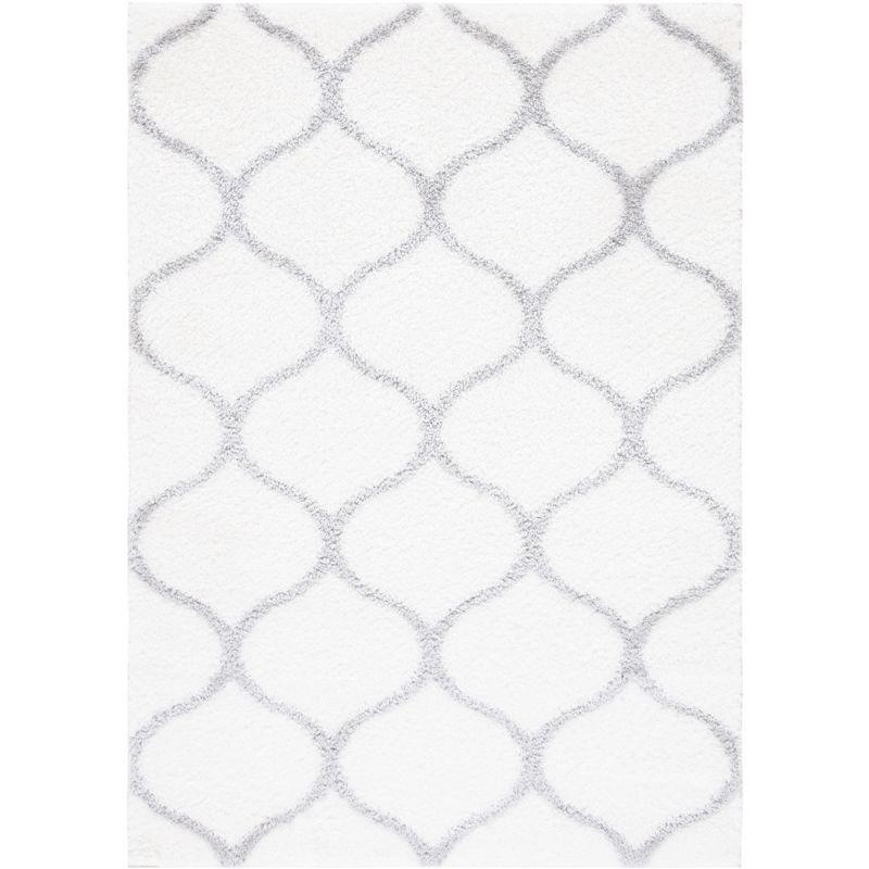 Red Barrel Studio® Tahoe Shag Performance Geometric Rug