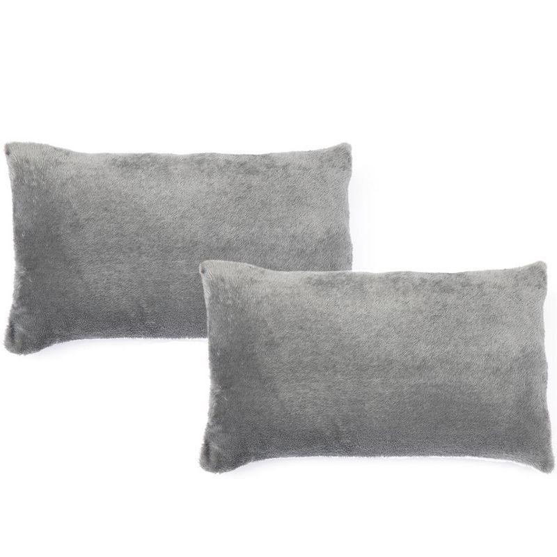 Cheer Collection Reversible Throw Pillow (Set of 2)