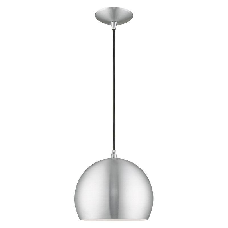Schultz Single Light Metal Dimmable Pendant