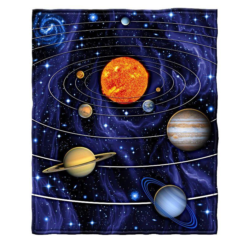 Dawhud Direct 50" x 60" Fleece Blanket for Bed For Boys, Men, Unisex and Kids