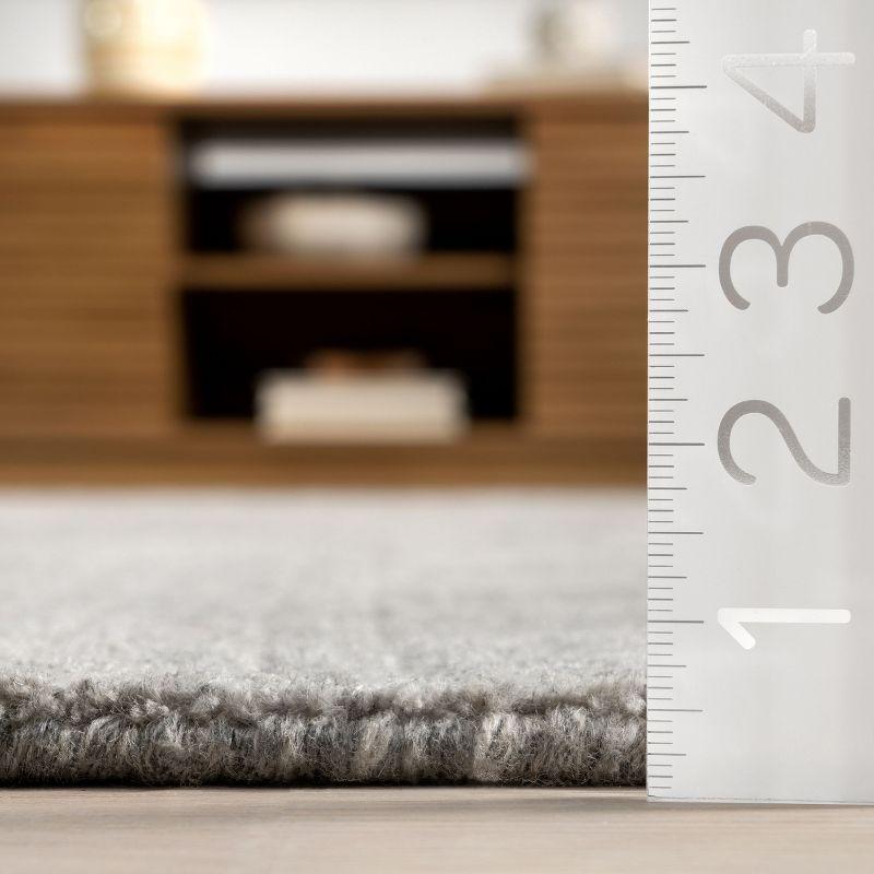 Seriah Fringed Wool-Blend Area Rug