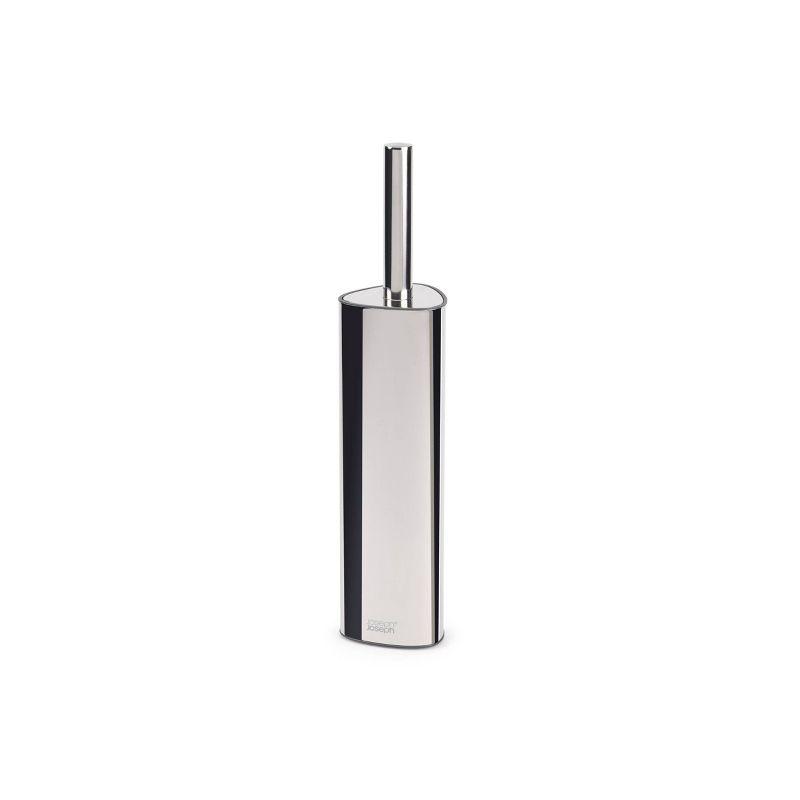 Joseph Joseph Joseph Joseph Flex Luxe Toilet Brush with Stainless Steel Finish