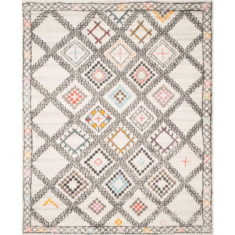 Kenya KNY822 Hand Knotted Area Rug - Natural/Multi - 8'x10' - Safavieh.