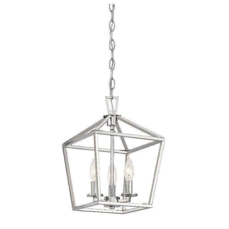 Savoy House Townsend 3 - Light Chandelier in  Satin Nickel