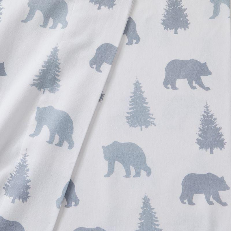 Market & Place Alpine Cotton Flannel Printed Sheet Set