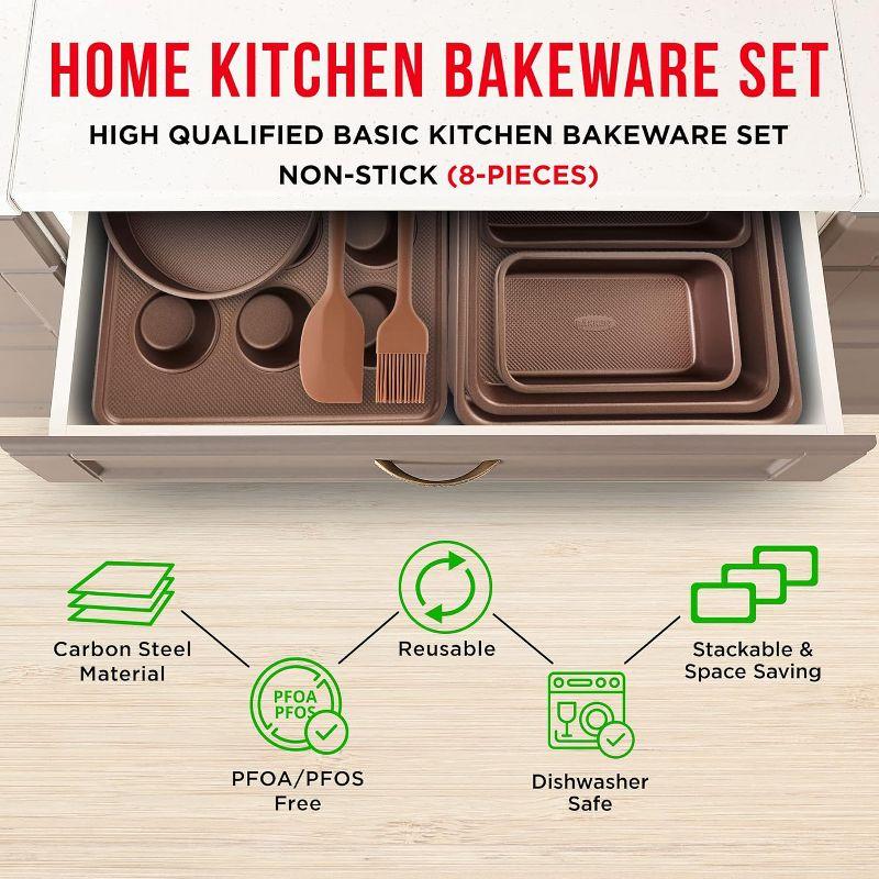 Bakken-Swiss Carbon Steel Oven Bakeware Set