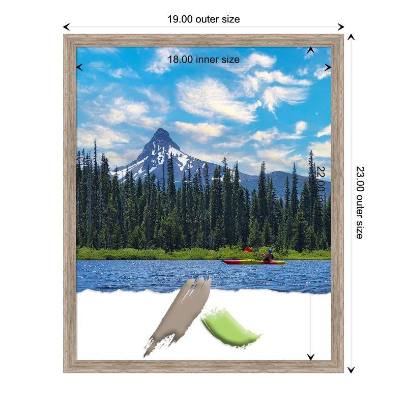 Amanti Art Hardwood Wedge Wood Picture Frame