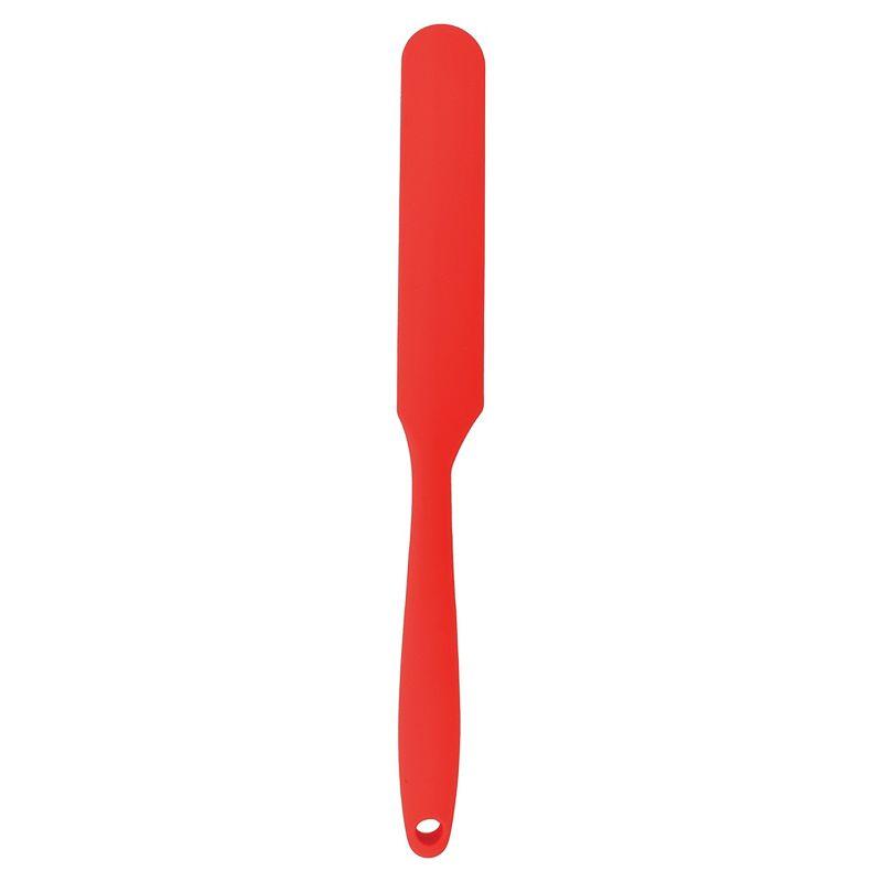 Starfrit Silicone Jar Spatula, Red/Grey