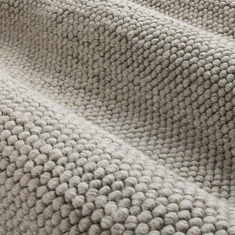 Town & Country Terra Olea Bubble Texture Handcrafted Area Rug Brown