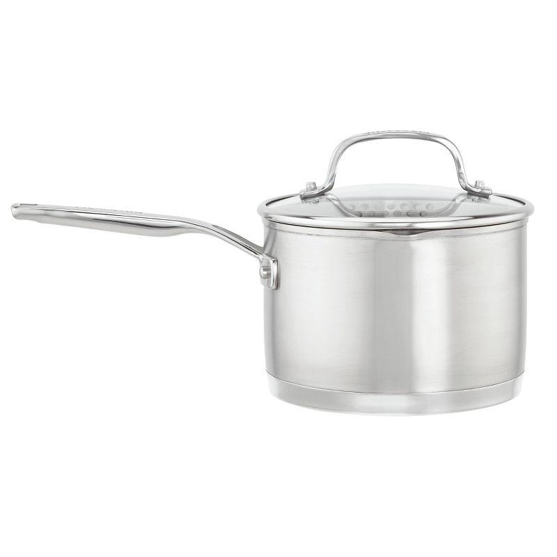 3-Ply Stainless Steel and Aluminum Non-Stick Cookware Set