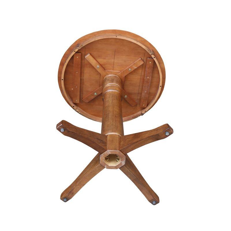 International Concepts 30" Round Top Pedestal Table - 35.9" Height