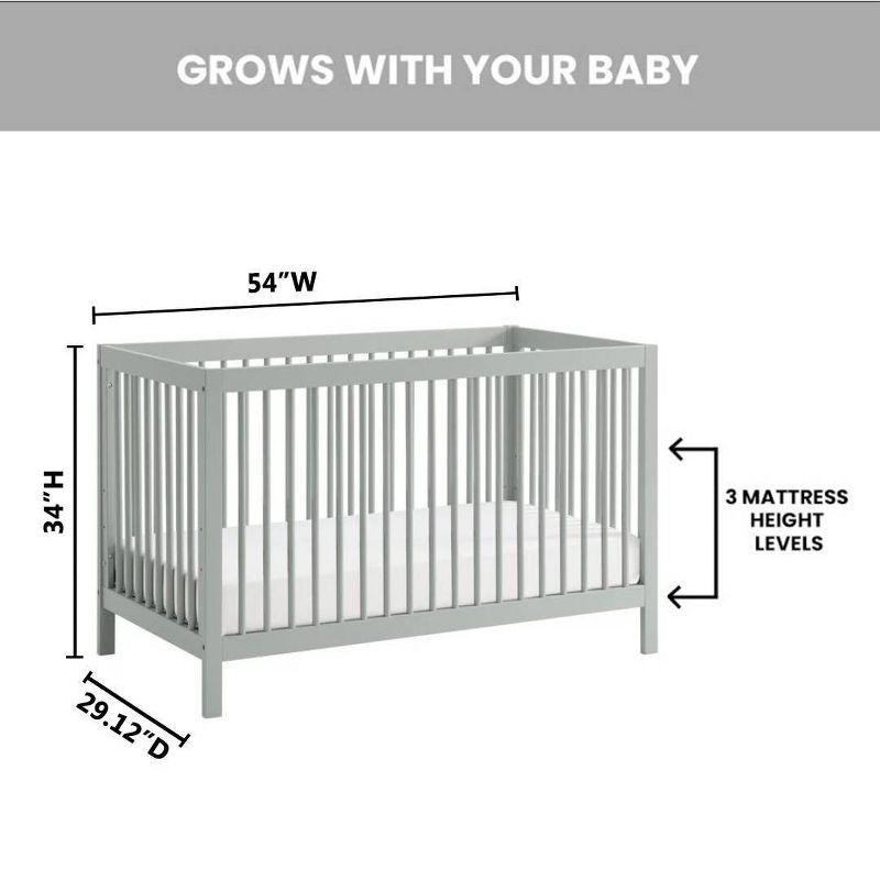 SOHO BABY Essential 4-in-1 Convertible Crib