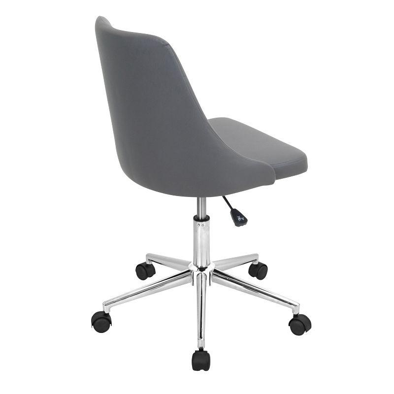 Marche Contemporary Office Chair Gray - LumiSource