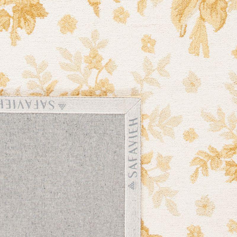 Chelsea HK250 Handmade Area Rug - 8'x10' - Ivory/Gold - Safavieh