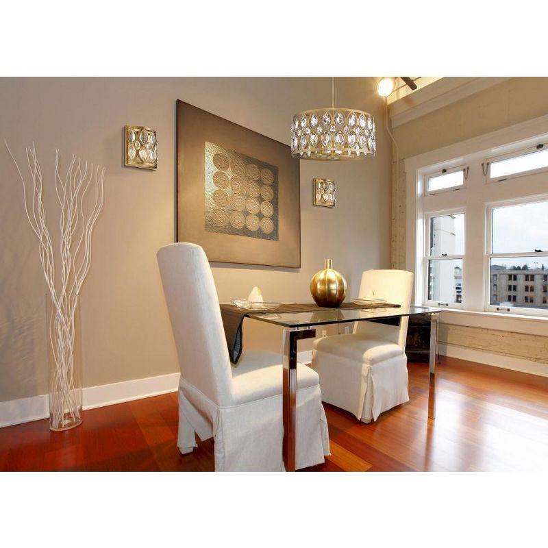Z-Lite Dealey 5 - Light Chandelier in  Heirloom Brass