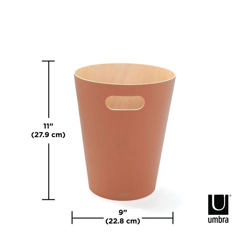 Umbra 2gal Woodrow Indoor Trash Can