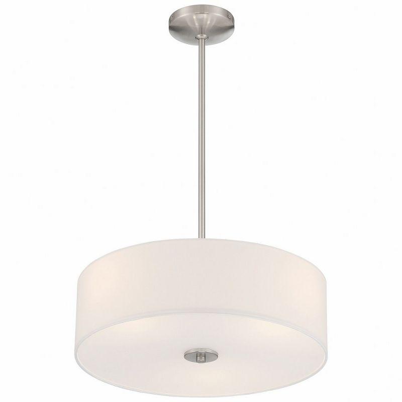 Access Lighting Mid Town 3 - Light Pendant in  Brushed Steel