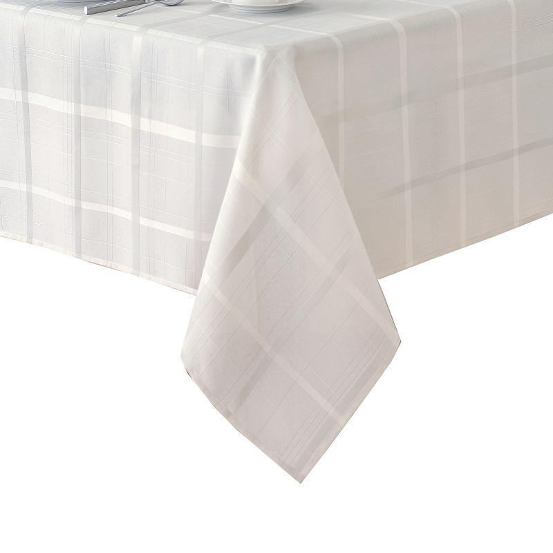 Elrene Elegance Plaid Stain & Water Resistant Tablecloth - Elrene Home Fashions