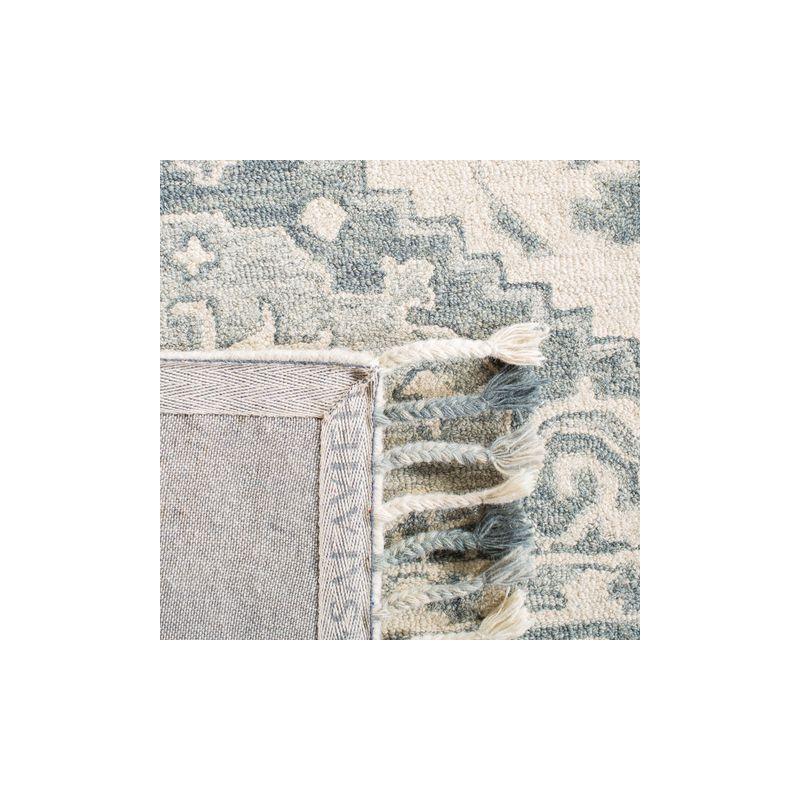 Aspen APN122 Hand Tufted Accent Rug - Grey/Light Grey - 2'x3' - Safavieh.