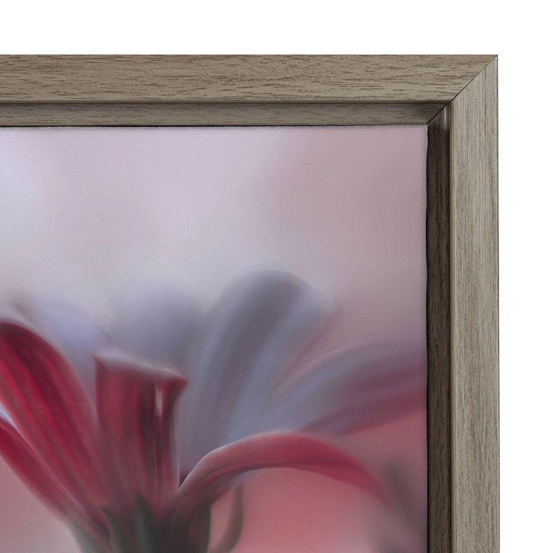 22" x 22" Invisible Touch Framed Canvas Wall Art - Amanti Art: Juliana Nan Botanical Photograph, Modern Decor Style