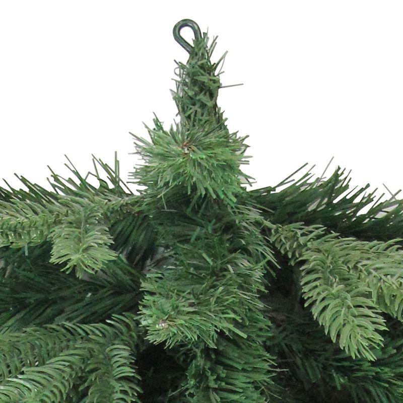 30" Green Pine Artificial Christmas Teardrop Swag