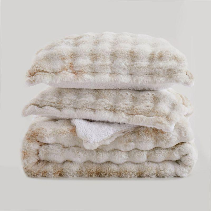 Peace Nest Plush Down Comforter Set