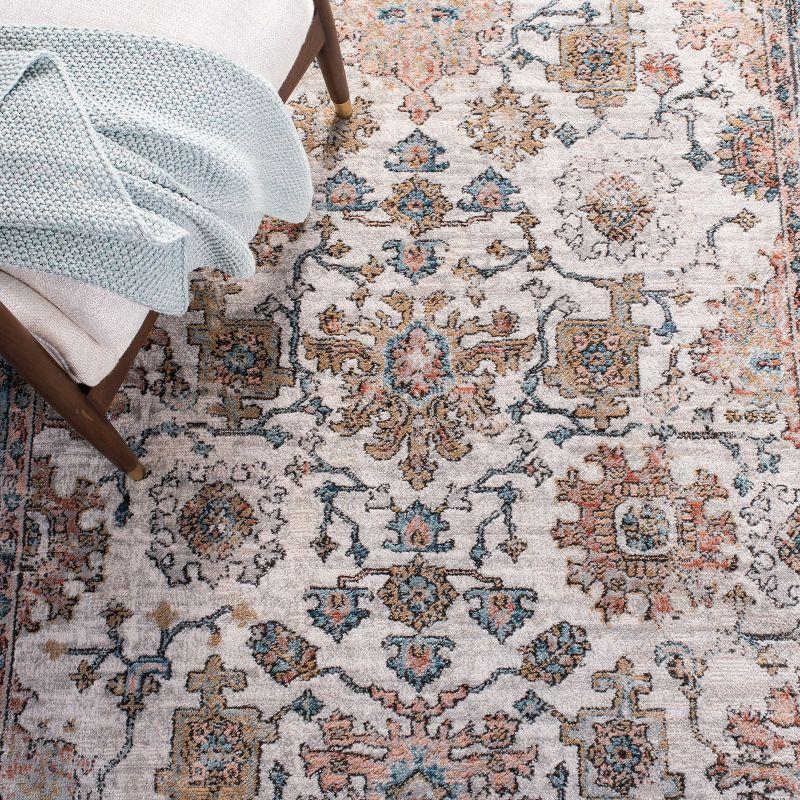 Shivan SHV797 Power Loomed Area Rug - Grey/Blue - 8'9"x11'9" - Safavieh.