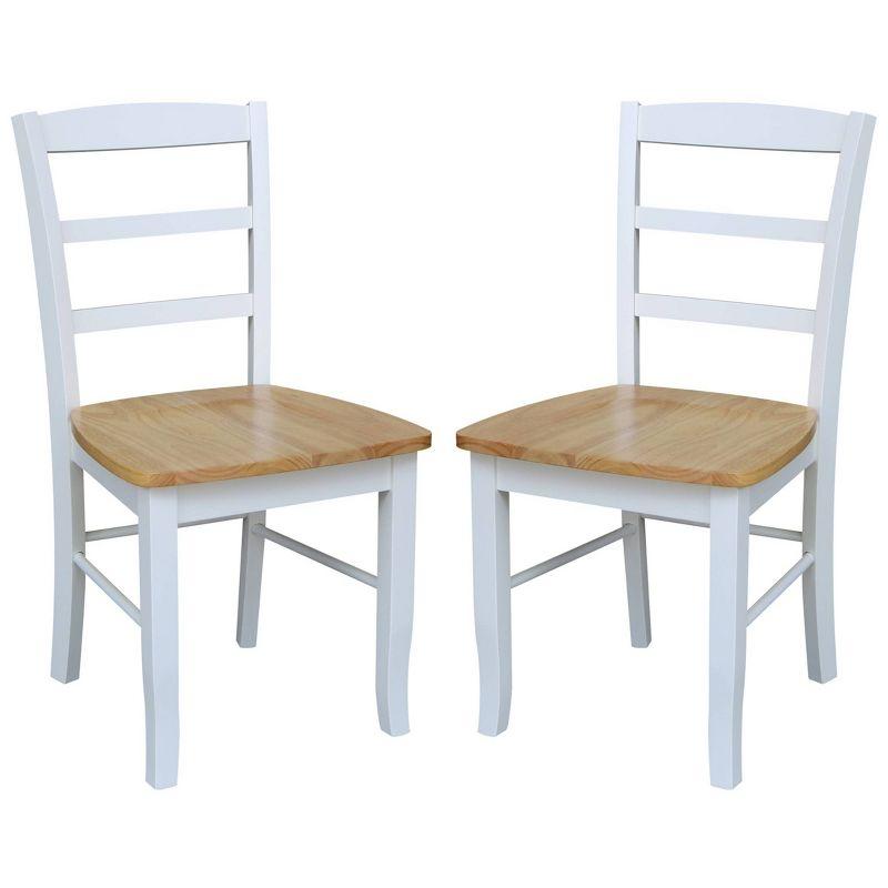 Set of 2 Madrid Ladderback Chairs - International Concepts