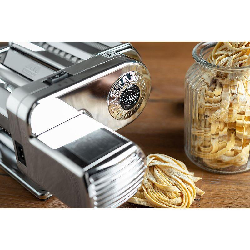 Marcato Atlas 150 Atlasmotor Electric Pasta Machine, Silver