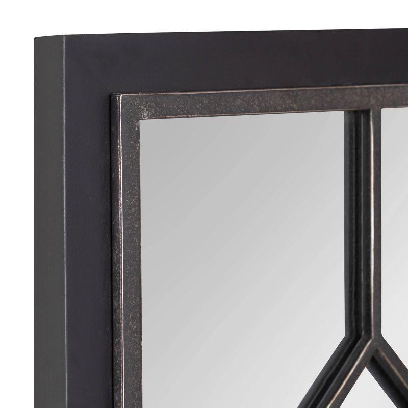 Bakersfiel Windowpane Wall Mirror - Kate & Laurel All Things Decor