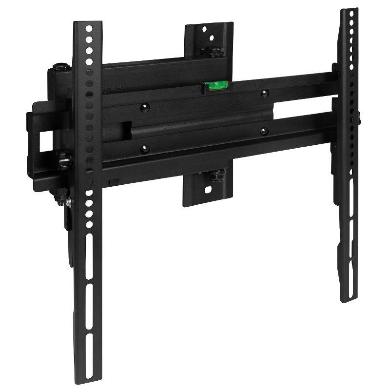 Black Full Motion Steel TV Wall Mount for 32"-55" TVs