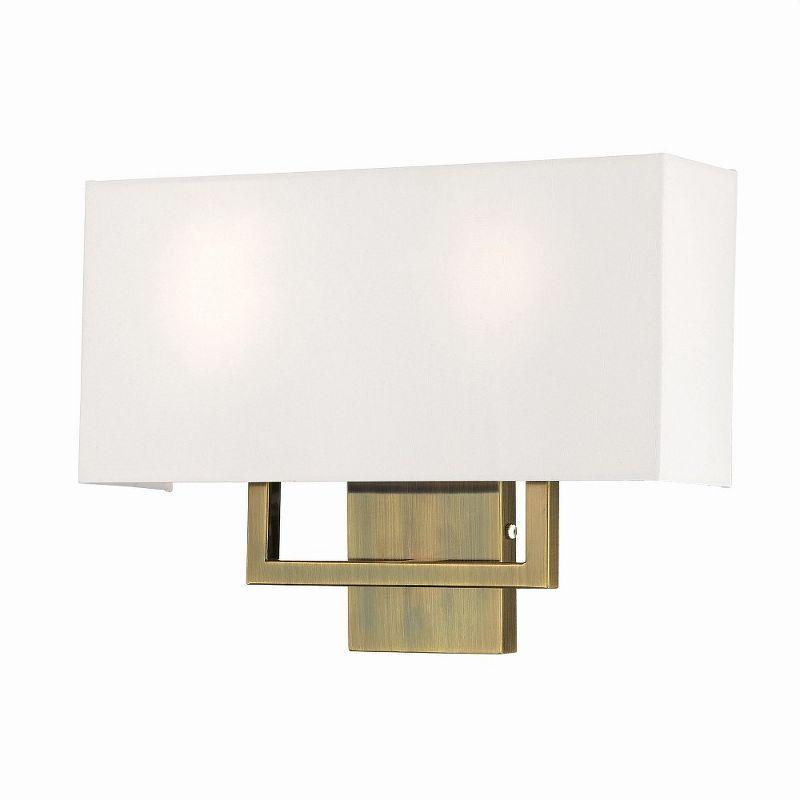 Livex Lighting Pierson 2 - Light Wall Light in  Antique Brass