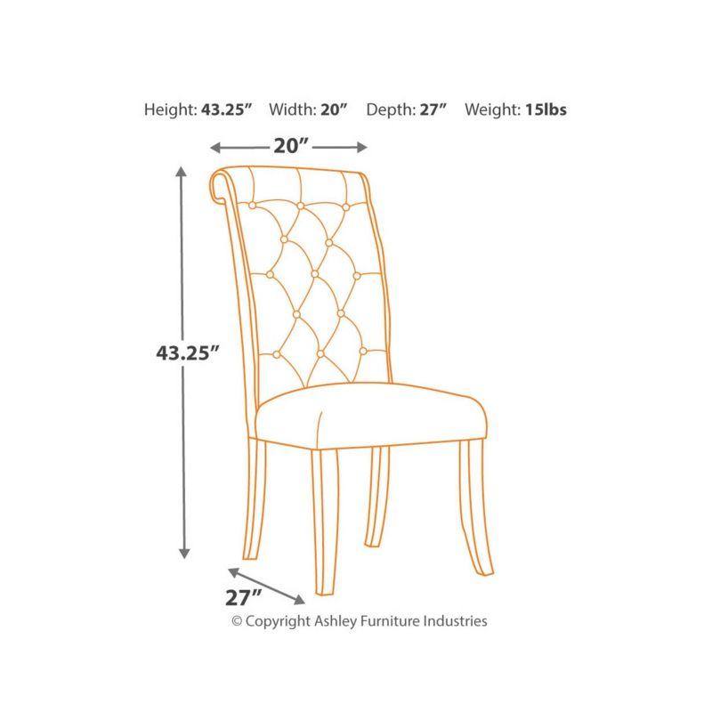 Tripton Dining Upholstered Side Chair - Signature Design by Ashley