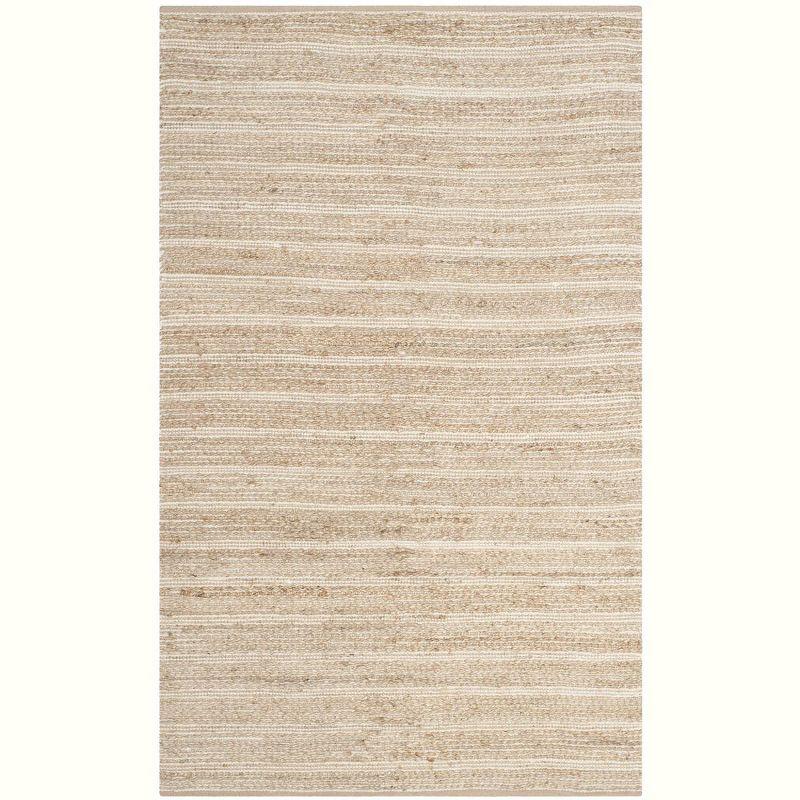 Cape Cod CAP851 Woven Indoor Area Rug - Natural/Ivory - 5'x8' - Safavieh