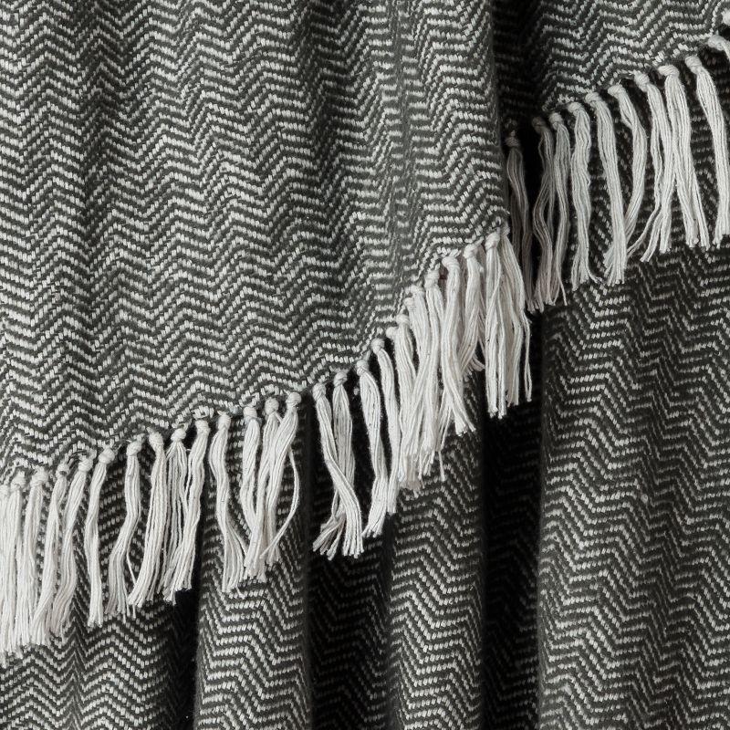 Rizzy Home Hand Woven Throw Blanket