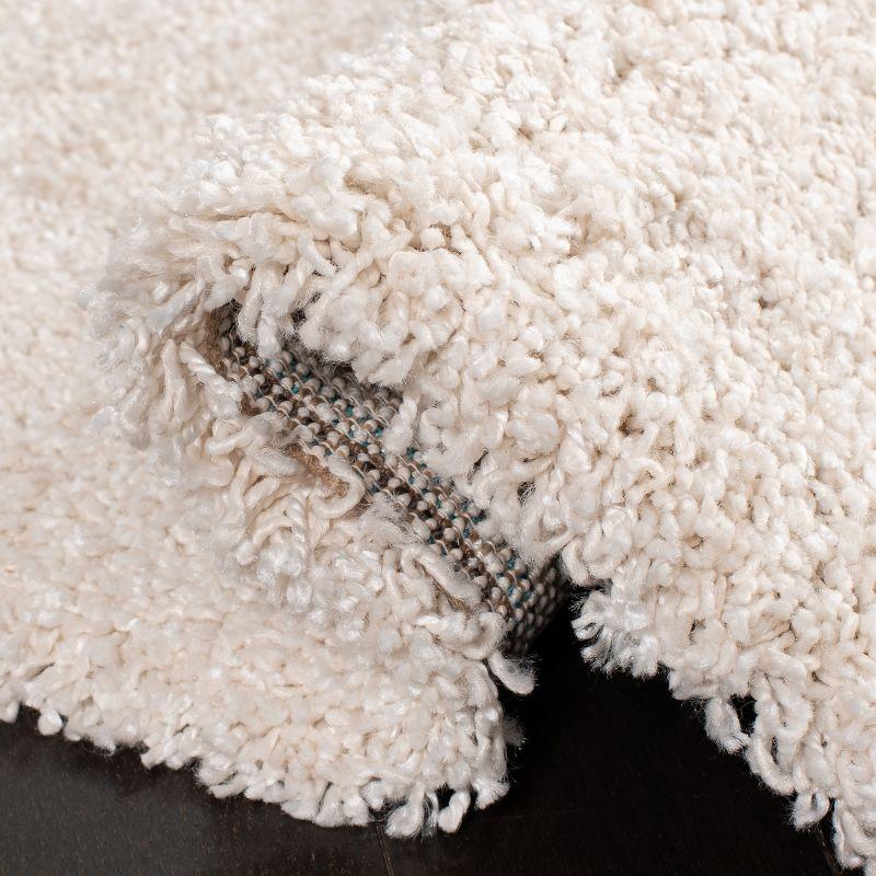 Evolution Shag EVO520 Power Loomed Area Rug - Ivory - 4'x6' - Safavieh.