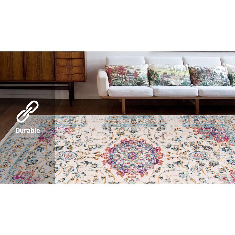 World Rug Gallery Traditional Distressed Oriental Area Rug