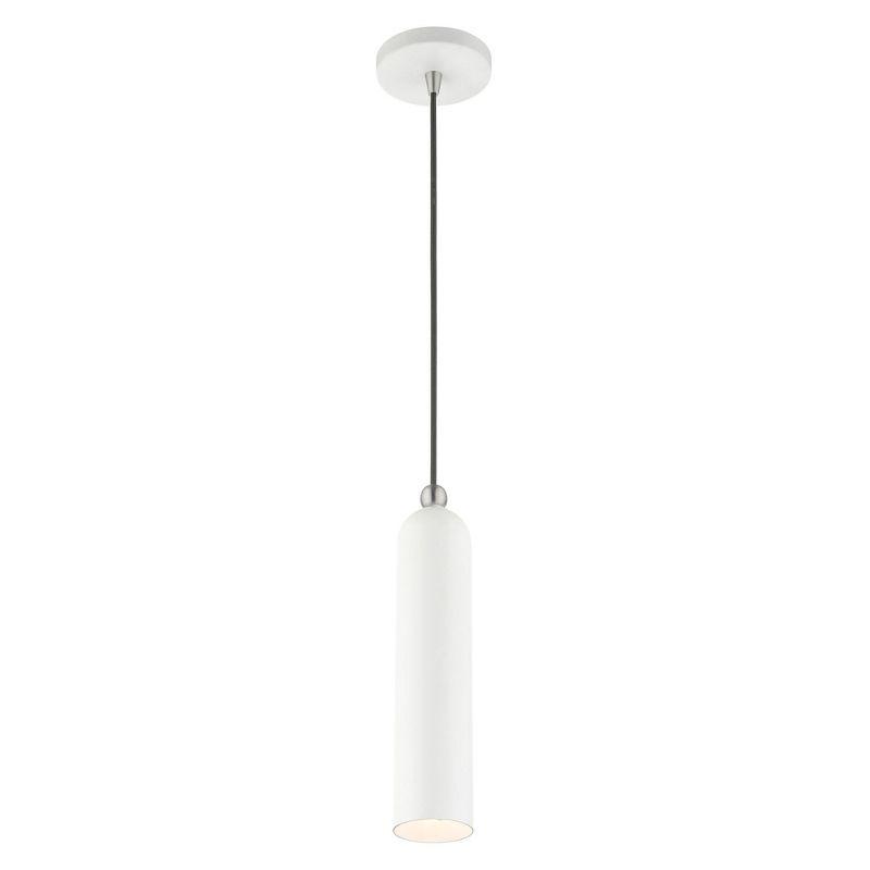 Livex Lighting Ardmore 1 - Light Pendant in  White