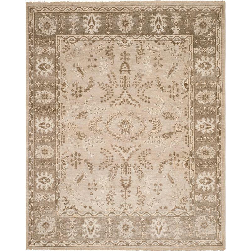 Oushak OSH356 Hand Knotted Area Rug  - Safavieh