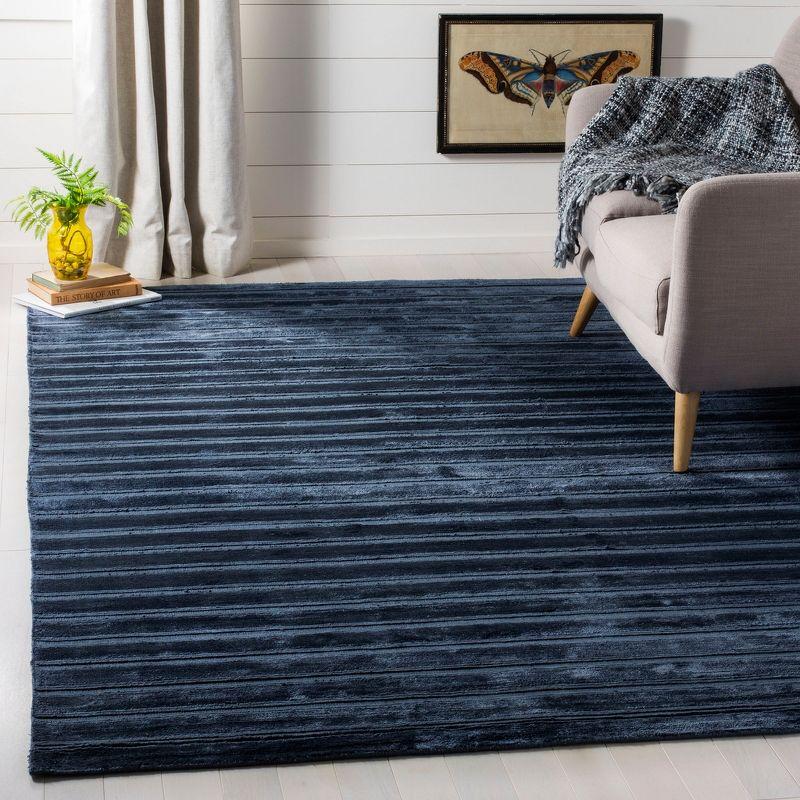 Mirage MIR131 Hand Loomed Indoor Area Rug - Navy/Blue - 8'x10' - Safavieh.