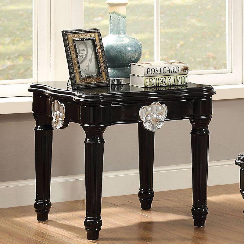 Acme Furniture Ernestine Accent Table Black