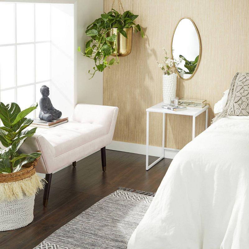 CosmoLiving by Cosmopolitan Metal Gold Wall Mirror with Varying Shapes Set