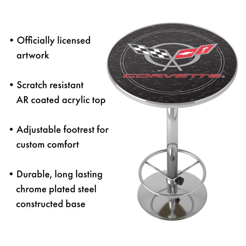 Trademark Global Round Metal Base Dining Table
